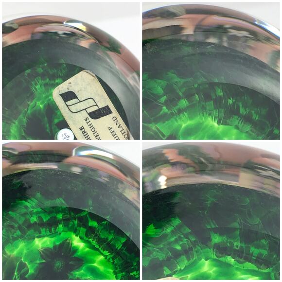 Perthshire 1986B Bouquet Lampwork Flowers Millefiori Faceted Twist Paperweight - Picture 9 of 13